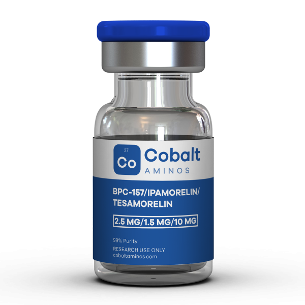 BPC-157/IPAMORELIN/TESAMORELIN 2.5mg/1.5mg/10mg